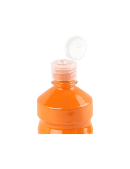 TEMPERA ESCOLAR LIDERPAPEL 500 ML NARANJA