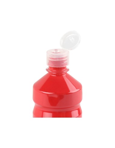TEMPERA ESCOLAR LIDERPAPEL 500 ML ROJO