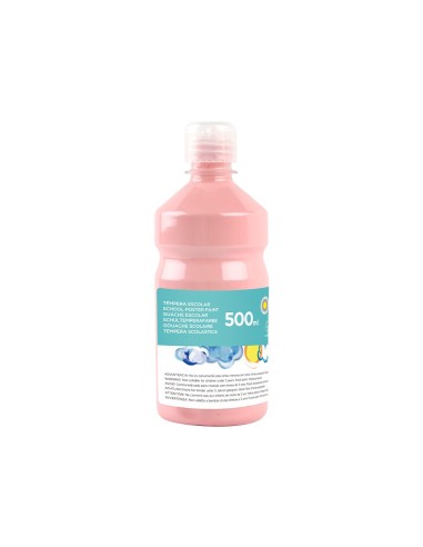 TEMPERA ESCOLAR LIDERPAPEL 500 ML ROSA