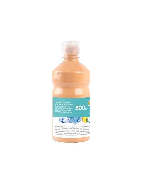 TEMPERA ESCOLAR LIDERPAPEL 500 ML CARNE