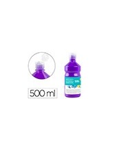 TEMPERA ESCOLAR LIDERPAPEL 500 ML VIOLETA 2