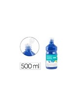 TEMPERA ESCOLAR LIDERPAPEL 500 ML AZUL MARINO 2