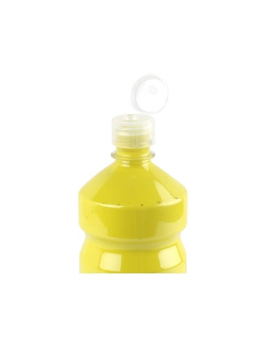 TEMPERA ESCOLAR LIDERPAPEL 1000 ML AMARILLO LIMON