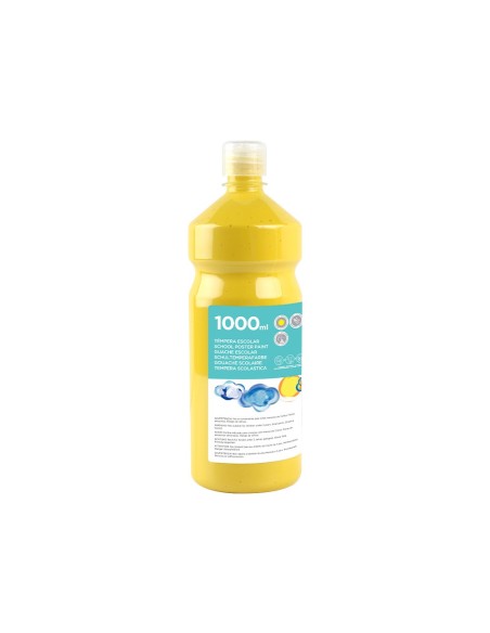 TEMPERA ESCOLAR LIDERPAPEL 1000 ML AMARILLO