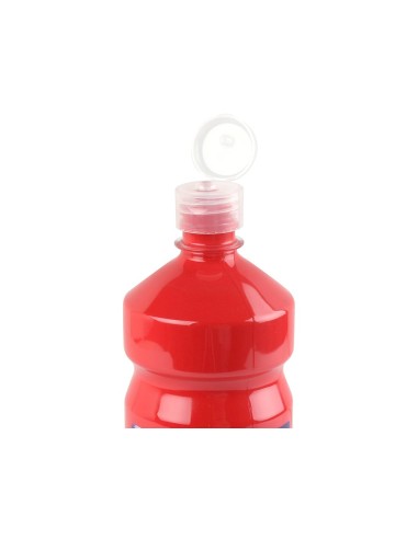TEMPERA ESCOLAR LIDERPAPEL 1000 ML ROJO