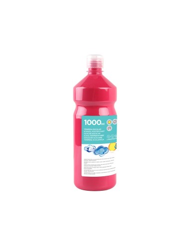 TEMPERA ESCOLAR LIDERPAPEL 1000 ML FUCSIA