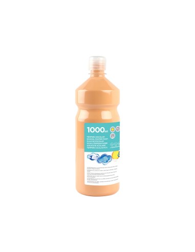 TEMPERA ESCOLAR LIDERPAPEL 1000 ML CARNE