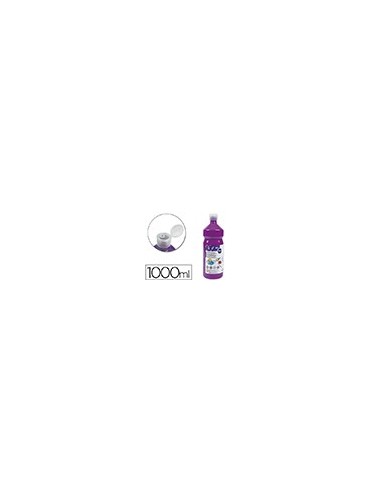 TEMPERA ESCOLAR LIDERPAPEL 1000 ML VIOLETA