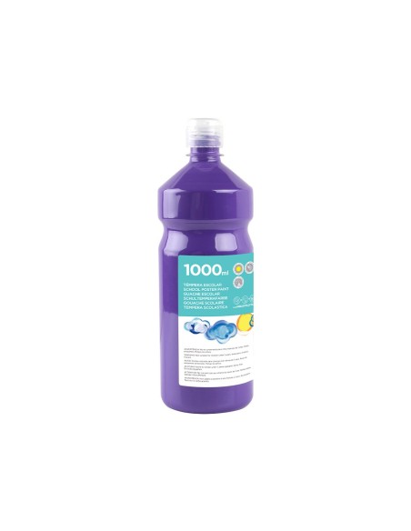 TEMPERA ESCOLAR LIDERPAPEL 1000 ML VIOLETA