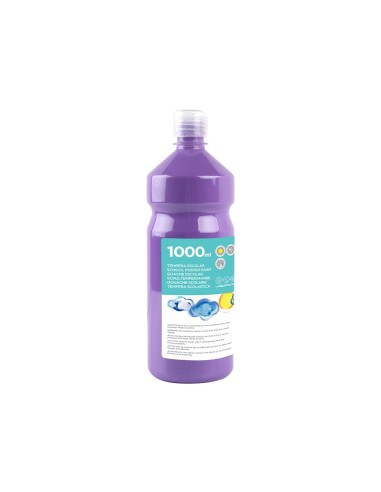 TEMPERA ESCOLAR LIDERPAPEL 1000 ML LILA