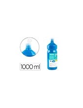 TEMPERA ESCOLAR LIDERPAPEL 1000 ML AZUL 2