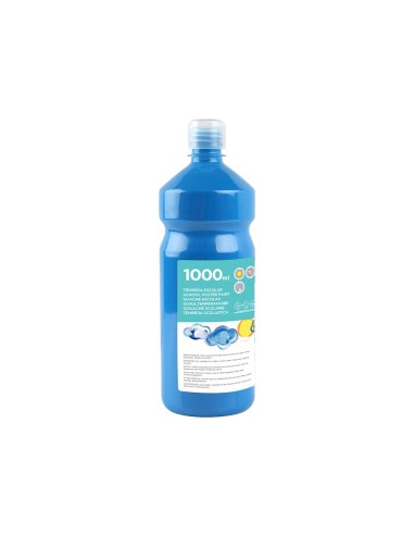TEMPERA ESCOLAR LIDERPAPEL 1000 ML AZUL