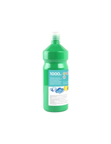 TEMPERA ESCOLAR LIDERPAPEL 1000 ML VERDE