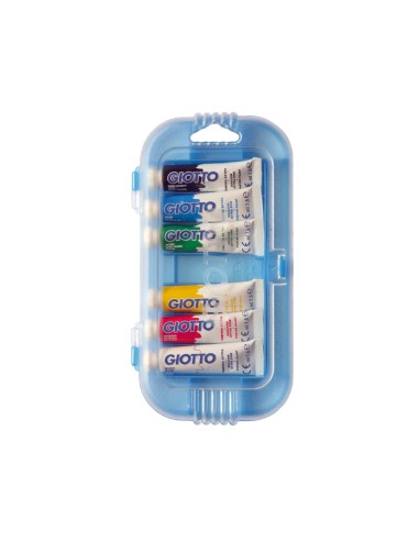 TEMPERA GIOTTO 7,5 ML 6 COLORES SURTIDOS