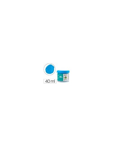 TEMPERA LIDERPAPEL ESCOLAR 40 ML AZUL
