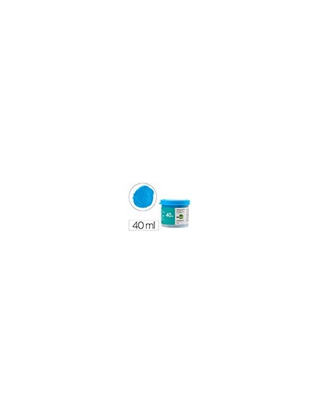 TEMPERA LIDERPAPEL ESCOLAR 40 ML AZUL
