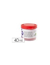 TEMPERA LIDERPAPEL ESCOLAR 40 ML ROJO 2