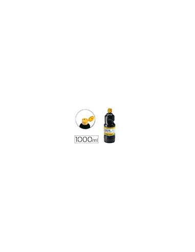 TEMPERA LIQUIDA GIOTTO ESCOLAR LAVABLE 1000 ML NEGRA