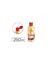 TEMPERA LIQUIDA GIOTTO ESCOLAR 250 ML METALIZADA ORO 2