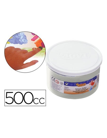 PINTURA A DEDOS JOVI 500 CC BLANCO