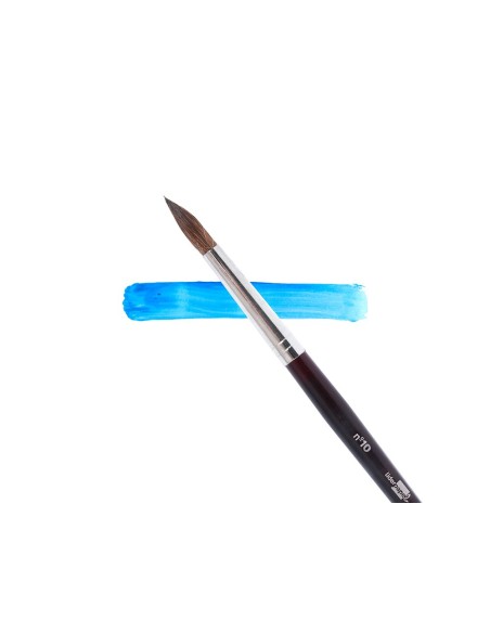 PINCELES ACUARELA Nº 10 VIROLA CROMADA PELO ENGOMADO