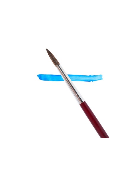 PINCELES ACUARELA Nº 7 VIROLA CROMADA PELO ENGOMADO
