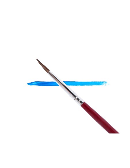 PINCELES ACUARELA Nº2 VIROLA CROMADA PELO ENGOMADO