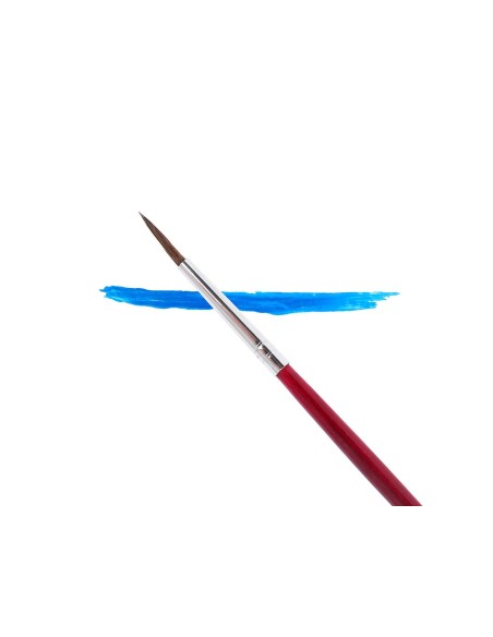 PINCELES ACUARELA Nº3 VIROLA CROMADA PELO ENGOMADO