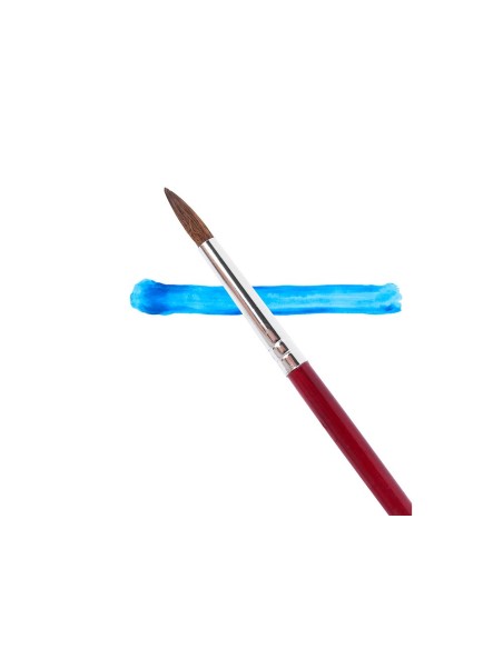 PINCELES ACUARELA Nº 8 VIROLA CROMADA PELO ENGOMADO