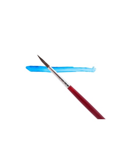 PINCELES ACUARELA Nº 4 VIROLA CROMADA PELO ENGOMADO