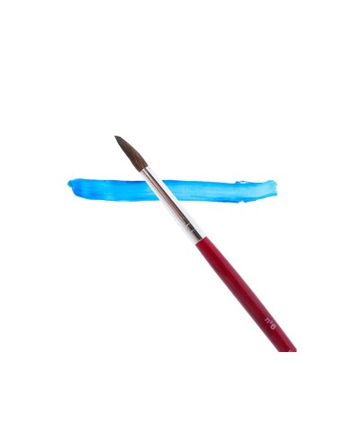 PINCELES ACUARELA Nº 6 VIROLA CROMADA PELO ENGOMADO