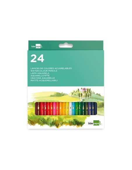 LAPICES ACUARELABLES  CAJA 24 SURT.