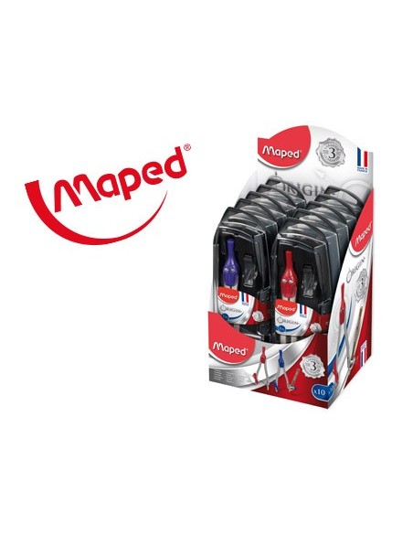 COMPAS MAPED 305811 CON ADAPTADOR Y ESTUCHE DE MINAS 305811