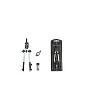 COMPAS FABER CASTELL ESCOLAR DE AJUSTE RAPIDO CON ADAPTADOR UNIVERSAL 2