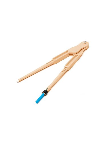 COMPAS PARA ENCERADO FAIBO DE PLASTICO IMITACION MADERA 42 CM