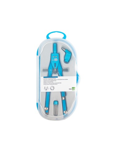 COMPAS LIDERPAPEL MICROMETRICO CON ADAPTADOR COLOR MP18