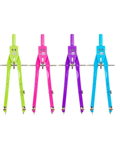 COMPAS LIDERPAPEL MICROMETRICO CON ADAPTADOR COLOR MP18