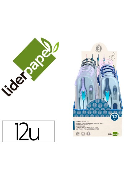 COMPAS  LOCK DEVICE ADAPTADOR UNIV TUBO MINAS EXPOSITOR 12 UD.SURT.