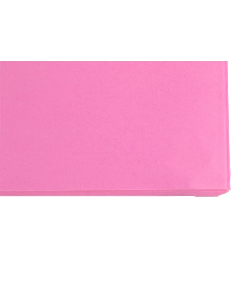 PAPEL SEDA ROSA 52X76 CM 18 GR PAQUETE 25 H.