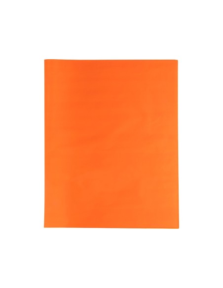 PAPEL SEDA NARANJA 52X76 CM 18 GR PAQUETE 25 H.