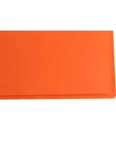 PAPEL SEDA NARANJA 52X76 CM 18 GR PAQUETE 25 H.