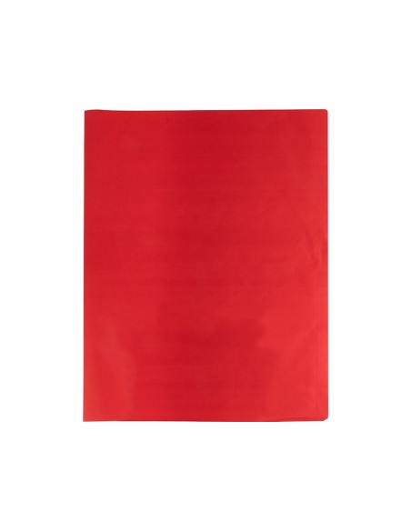 PAPEL SEDA ROJO 52X76 CM 18 GR PAQUETE 25 H.