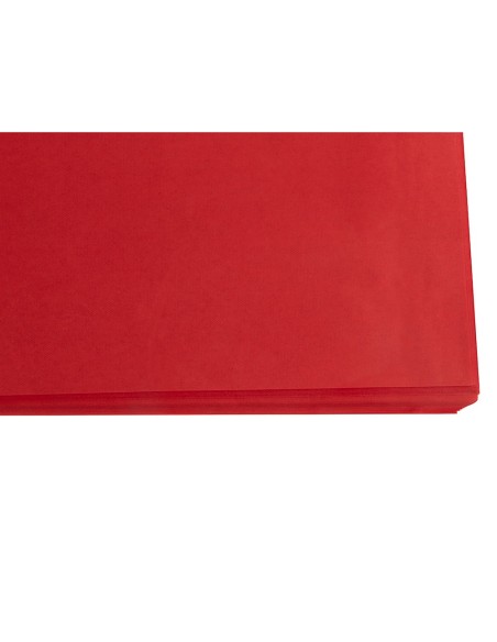PAPEL SEDA ROJO 52X76 CM 18 GR PAQUETE 25 H.