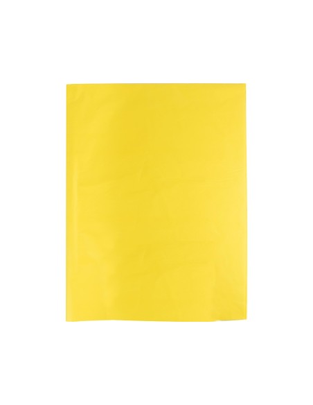 PAPEL SEDA AMARILLO 52X76 CM 18 GR PAQUETE 25 H.