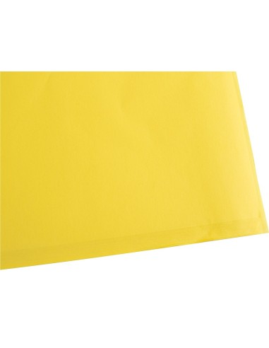 PAPEL SEDA AMARILLO 52X76 CM 18 GR PAQUETE 25 H.