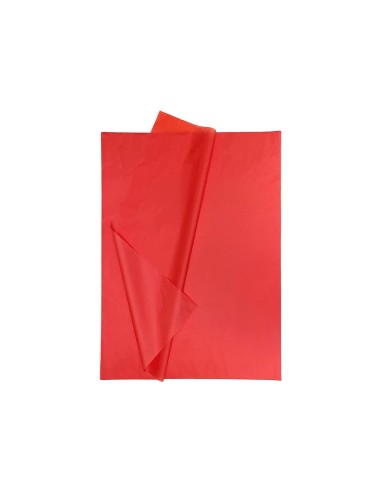 PAPEL SEDA 52X76 CMROJO BOLSA 5 H.