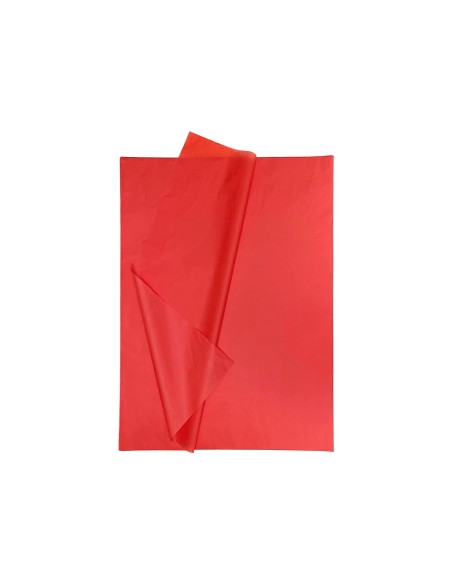 PAPEL SEDA 52X76 CMROJO BOLSA 5 H.