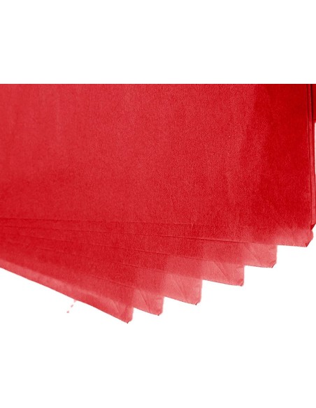 PAPEL SEDA 52X76 CMROJO BOLSA 5 H.