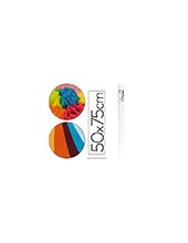 PAPEL SEDA LIDERPAPEL BLANCO 17G/M2 ROLLO 24 HOJAS 50X75CM 2