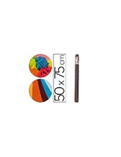 PAPEL SEDA LIDERPAPEL 12 COL.SURT.17G/M2 ROLLO 24 HOJAS 50X75CM 2